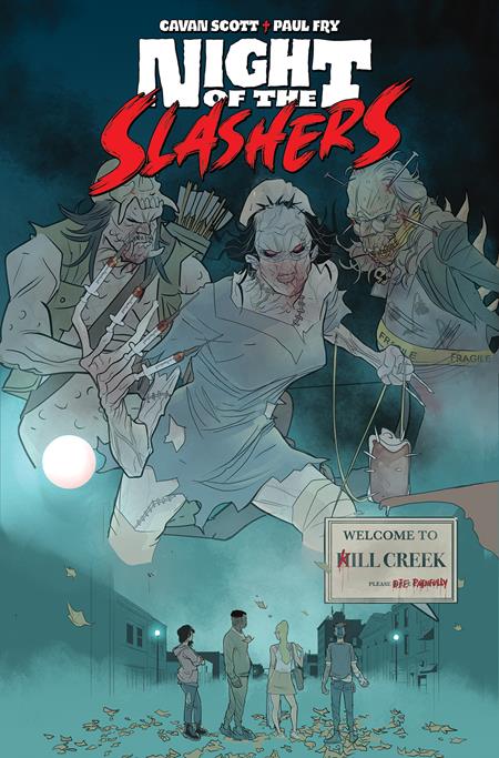 NIGHT OF THE SLASHERS TP VOL 01 (MR) Magma Comix Cavan Scott Paul Fry Paul Fry PREORDER