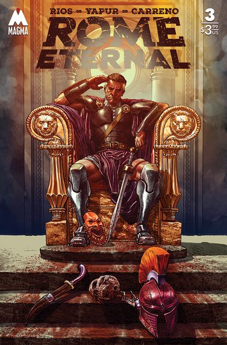 ROME ETERNAL #3 CVR A DIEGO YAPUR (MR) Magma Comix Homero Rios Diego Yapur Diego Yapur PREORDER