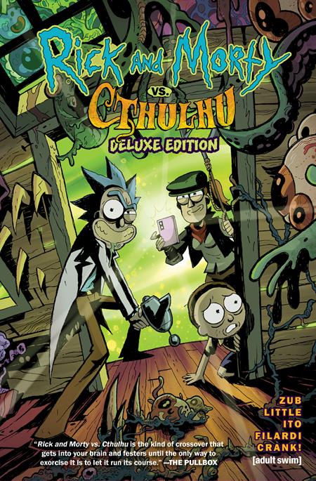 RICK AND MORTY VS. CTHULHU DELUXE EDITION HC Oni Press Jim Zub Troy Little Troy Little PREORDER