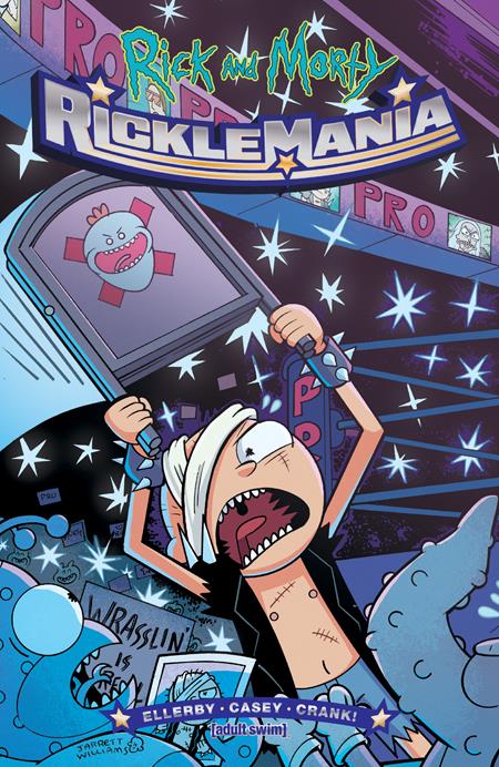 RICK AND MORTY RICKLEMANIA #1 (OF 4) CVR C JARRETT WILLIAMS & HANK JONES INTERCONNECTING VAR Oni Press Marc Ellerby Marc Ellerby Jarrett Williams, Hank Jones PREORDER