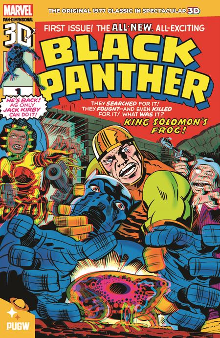 BLACK PANTHER (1977) #1 PAN DIMENSIONAL 3D EDITION Pan-Universal Galactic Jack Kirby Jack Kirby, Mike Royer, Dave Hunt Jack Kirby PREORDER