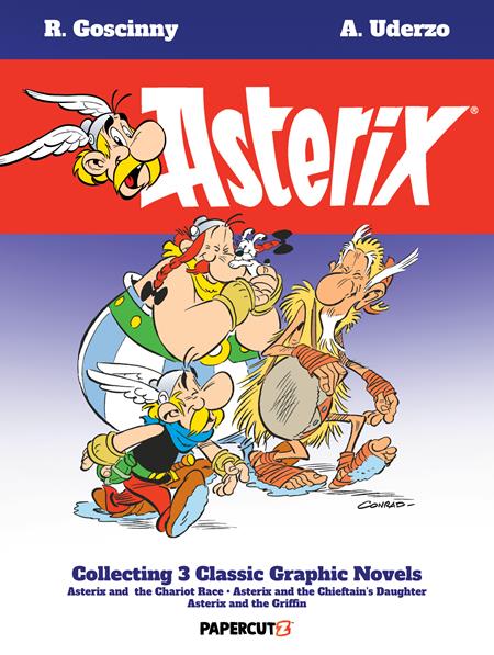 ASTERIX OMNIBUS HC VOL 13 Papercutz Jean Yves Ferri Didier Conrad Didier Conrad PREORDER