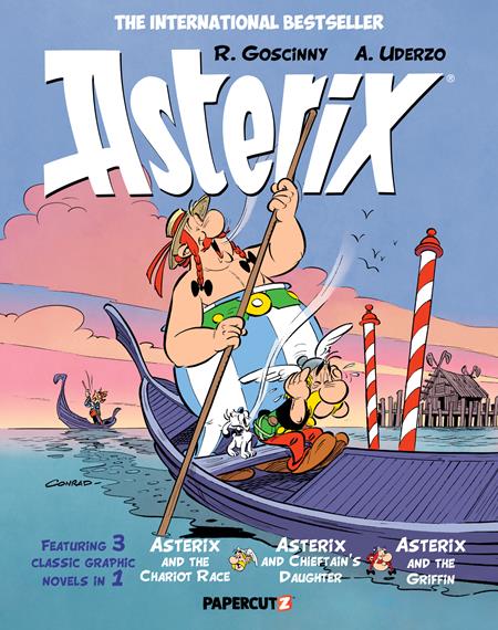 ASTERIX OMNIBUS TP VOL 13 Papercutz Jean Yves Ferri Didier Conrad Didier Conrad PREORDER