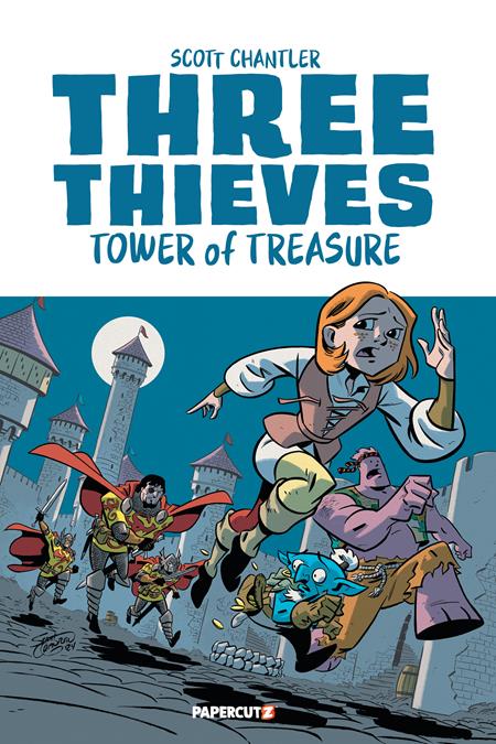 THREE THIEVES HC VOL 01 TOWER OF TREASURE Papercutz Scott Chantler Scott Chantler Scott Chantler PREORDER