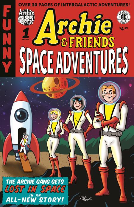ARCHIE & FRIENDS #20 SPACE ADVENTURES CVR A DAN PARENT Archie Comics Publications Dan Parent Dan Parent, Bob Smith, Jack Morelli, Glenn Whitmore Dan Parent PREORDER