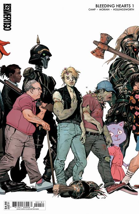 Bleeding Hearts 1 Comic Alvaro Martinez Bueno Connecting Variant DC Comics 2026
