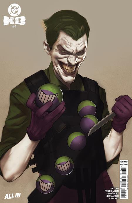 DC K.O. 4 Comic Ben Oliver Face-off Variant DC Comics 2026