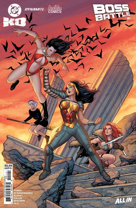 DC K.O. BOSS BATTLE #1 (ONE SHOT) CVR D FRANK CHO CARD STOCK VAR DC Comics Jeremy Adams, Joshua Williamson Various Frank Cho PREORDER