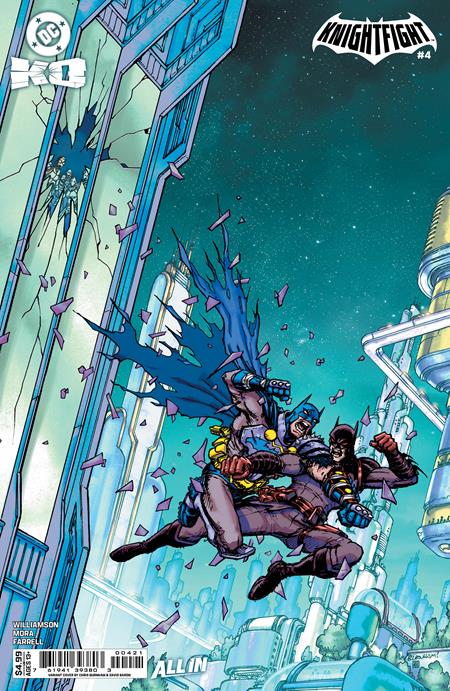 DC K.O.: Knightfight 4 Comic Chris Burnham Variant DC Comics 2026