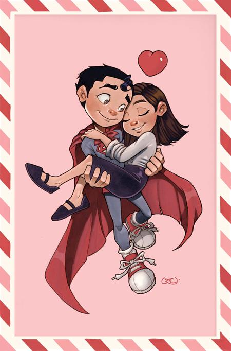 SUPERMAN #35 CVR F CHRISSIE ZULLO VALENTINES DAY CARD STOCK VAR (DC K.O.) DC Comics Joshua Williamson Eddy Barrows, Eber Ferreira Chrissie Zullo PREORDER