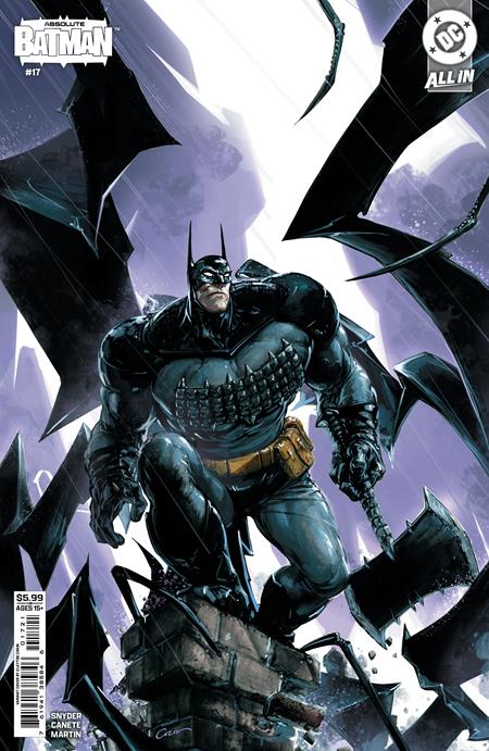 Absolute Batman 17 Comic Clayton Crain Variant DC Comics 2026