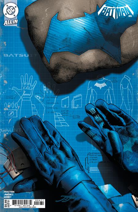 Batman, Vol. 4 6 Comic Jorge Jimenez Bat-gadget Variant DC Comics 2026