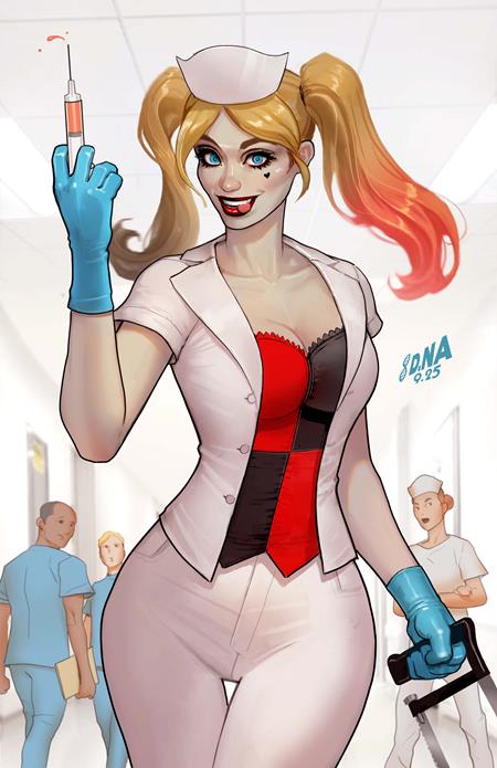 HARLEY QUINN #59 CVR B DAVID NAKAYAMA CARD STOCK VAR DC Comics Elliott Kalan Carlos Olivares David Nakayama PREORDER