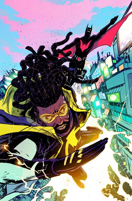 BATMAN STATIC BEYOND #3 (OF 6) CVR C SANFORD GREENE CARD STOCK VAR DC Comics Evan Narcisse Miguel Mendonca Sanford Greene PREORDER