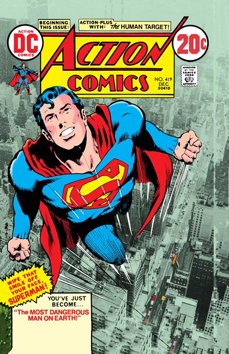 ACTION COMICS #419 FACSIMILE EDITION CVR A NEAL ADAMS DC Comics Cary Bates, Len Wein Curt Swan, Carmine Infantino Neal Adams PREORDER