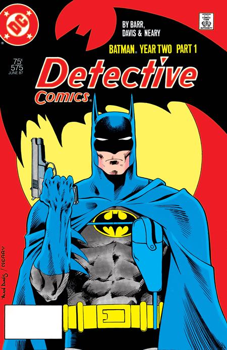 DETECTIVE COMICS #575 FACSIMILE EDITION CVR A ALAN DAVIS (YEAR TWO PART 1 OF 4) DC Comics Mike W. Barr Alan Davis Alan Davis PREORDER