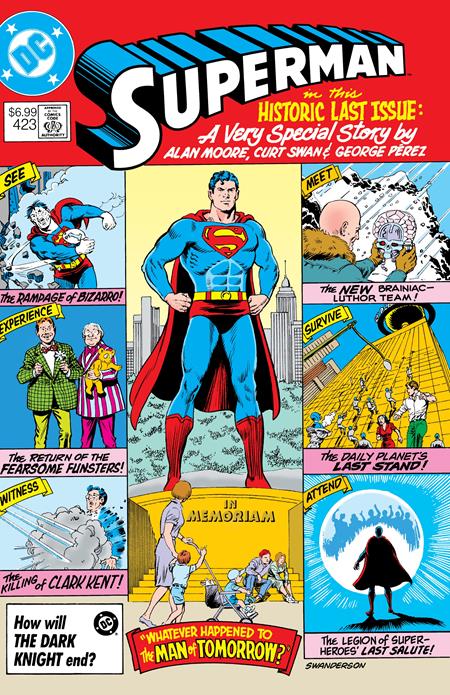 Superman, Vol. 1 423 Comic Facsimile Foil Variant DC Comics 2026