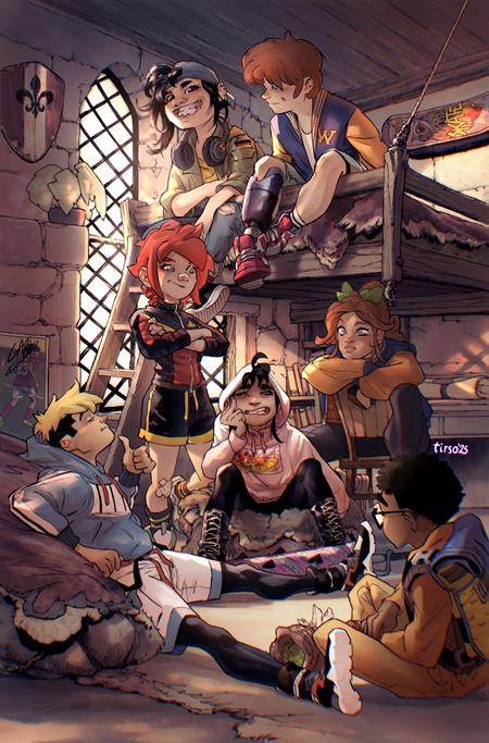 C.O.R.T. CHILDREN OF THE ROUND TABLE #6 (OF 6) CVR B TIRSO CONS CARD STOCK VAR DC Comics Tom Taylor Daniele Di Nicuolo Tirso PREORDER