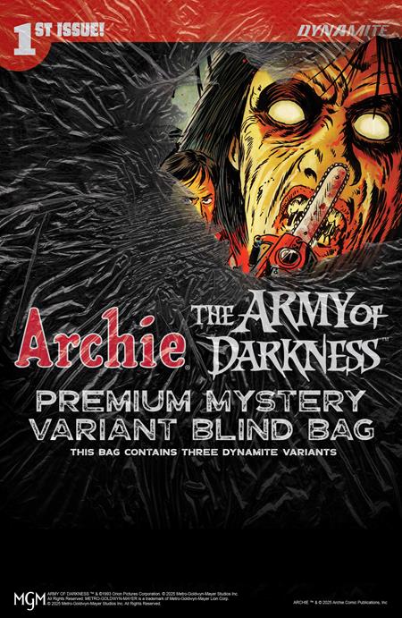 ARCHIE X ARMY OF DARKNESS #1 CVR G BLIND BAG VAR DYNAMITE Entertainment Erik Burnham Bill Galvan Robert Hack PREORDER