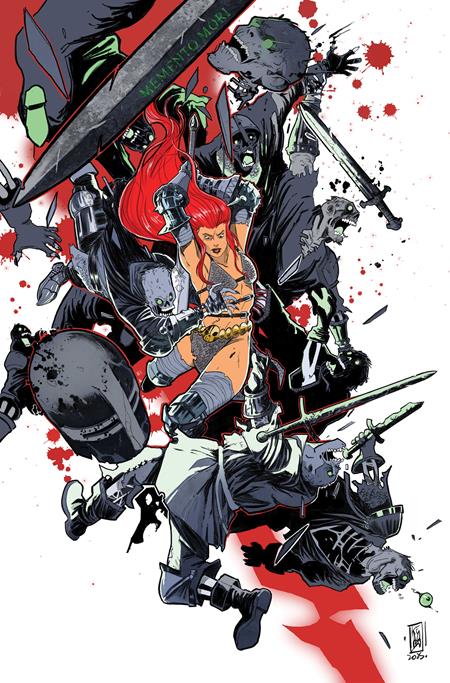 DIENAMITE BLOOD RED #5 CVR F INC 1:10 EMANUELE ERCOLANI VIRGIN VAR DYNAMITE Entertainment Fred Van Lente Marco Finnegan Emanuele Ercolani PREORDER