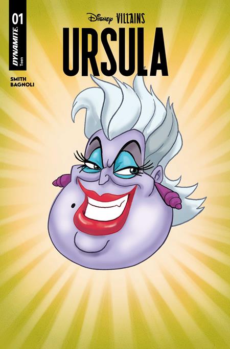 DISNEY VILLAINS URSULA #1 CVR E FRANCESCA CARITA VAR DYNAMITE Entertainment Sherri L. Smith Gabriele Bagnoli Francesca Carita PREORDER
