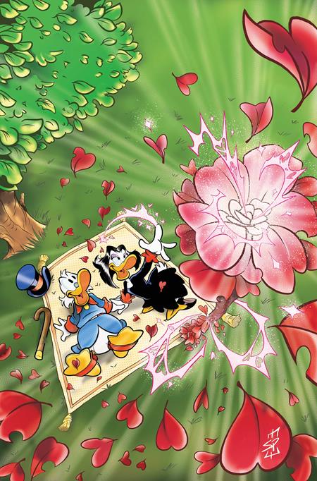 DUCKTALES VALENTINES DAY SPECIAL 2026 #1 (ONE SHOT) CVR F INC 1:15 STEFANO PORCU VIRGIN VAR DYNAMITE Entertainment Connor Ratliff, James III Libero Ermetti Stefano Porcu PREORDER