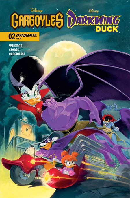 GARGOYLES DARKWING DUCK #2 CVR B IVAN BIGARELLA VAR DYNAMITE Entertainment Greg Weisman, Tad Stones Ciro Cangialosi Ivan Bigarella PREORDER