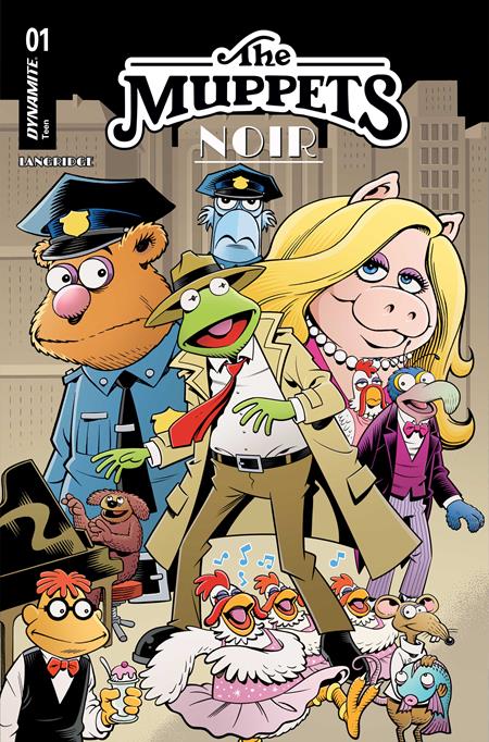 MUPPETS NOIR #1 CVR A ROGER LANGRIDGE DYNAMITE Entertainment Roger Langridge Roger Langridge Roger Langridge PREORDER