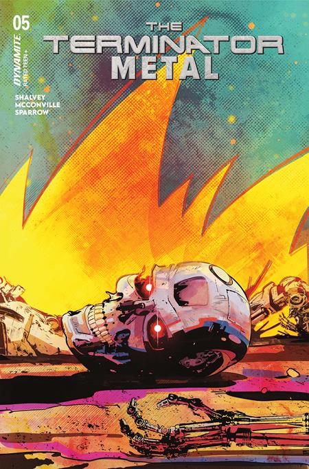 The Terminator: Metal 5 Comic Sebastian Piriz Variant Dynamite Entertainment 2026