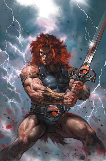 THUNDERCATS #24 CVR L INC 1:15 LUCIO PARRILLO VIRGIN VAR DYNAMITE Entertainment Declan Shalvey David O’Sullivan Lucio Parrillo PREORDER