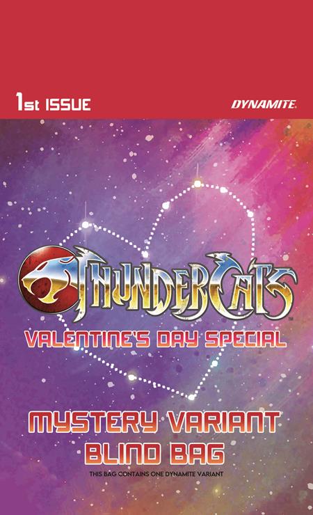 THUNDERCATS VALENTINES DAY SPECIAL 2026 #1 (ONE SHOT) CVR E BLIND BAG VAR DYNAMITE Entertainment Ed Brisson Elton Thomasi  PREORDER