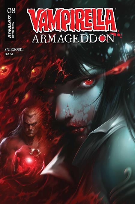 VAMPIRELLA ARMAGEDDON #8 CVR A FRANCESCO MATTINA DYNAMITE Entertainment Tom Sniegoski Edu Menna Francesco Mattina PREORDER