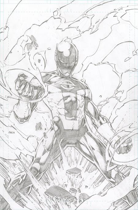 RADIANT BLACK AND WHITE (ONE SHOT) CVR B INC 1:20 DAVID FINCH PENCILS VAR Image Comics Kyle Higgins Marcelo Costa David Finch PREORDER