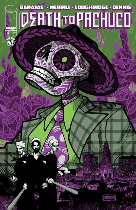 DEATH TO PACHUCO #5 (OF 5) CVR B J GONZO VAR (MR) Image Comics Henry Barajas Rachel Merrill, Lee Loughridge J. Gonzo PREORDER
