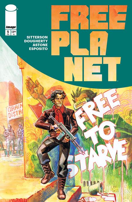 FREE PLANET #9 CVR A JED DOUGHERTY Image Comics Aubrey Sitterson Jed Dougherty Jed Dougherty PREORDER