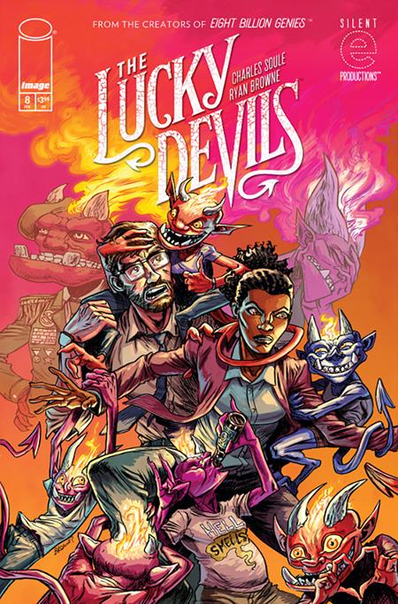 LUCKY DEVILS #8 (OF 9) CVR A RYAN BROWNE (MR) Image Comics Charles Soule Ryan Browne Ryan Browne PREORDER