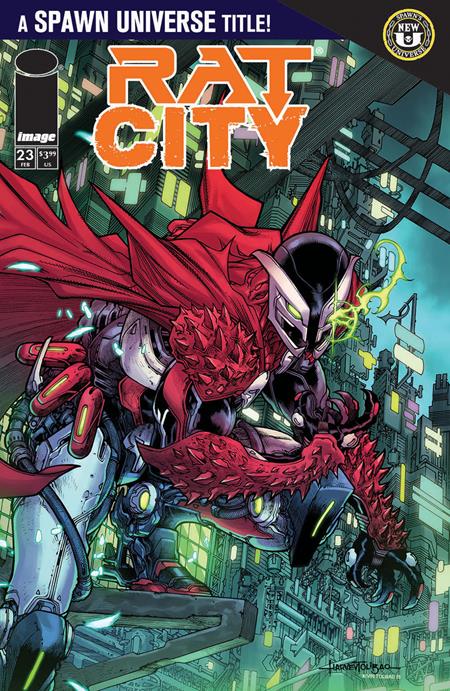SPAWN RAT CITY #23 CVR A HARVEY TOLIBAO Image Comics Erica Schultz Ze Carlos Harvey Tolibao PREORDER