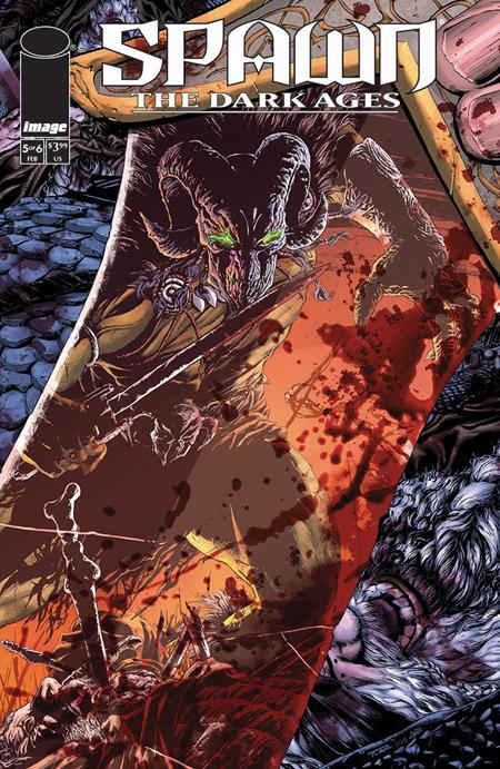 SPAWN THE DARK AGES #5 (OF 6) CVR B TONY PARKER VAR Image Comics Liam Sharp Liam Sharp Tony Parker PREORDER