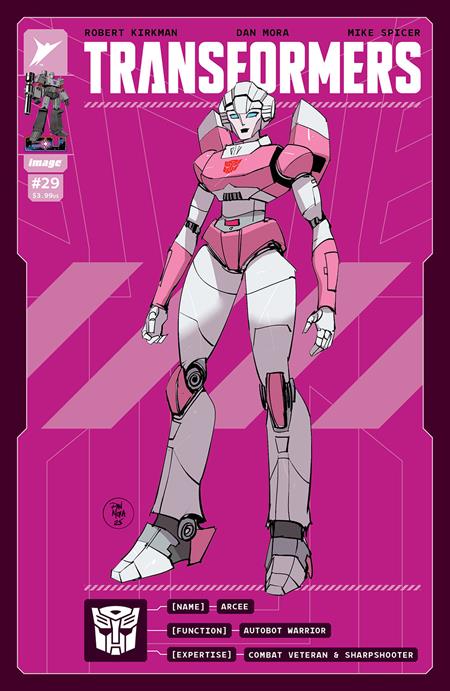 TRANSFORMERS #29 CVR E INC 1:50 DAN MORA & ANDRES JUAREZ VAR Image Comics Robert Kirkman Dan Mora, Mike Spicer Dan Mora, Andres Juarez PREORDER