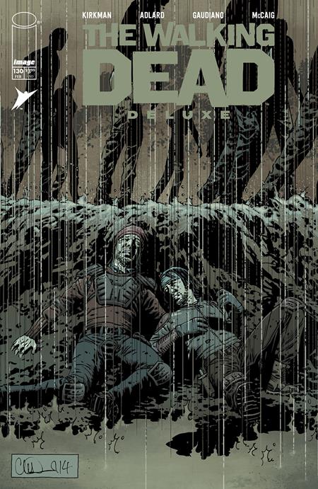 WALKING DEAD DELUXE #130 CVR B CHARLIE ADLARD & DAVE MCCAIG VAR (MR) Image Comics Robert Kirkman Charlie Adlard, Stefano Gaudiano, Dave McCaig Charlie Adlard, Dave McCaig PREORDER