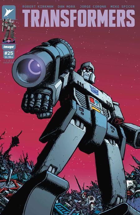 Transformers (Image) 25 Comic 3rd Printing Chris Burnham Image Comics 2026
