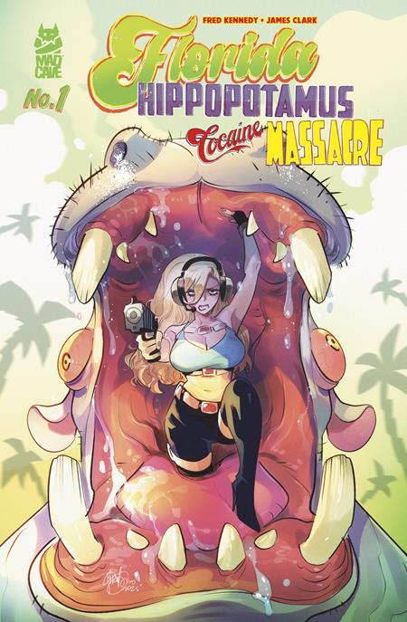 FLORIDA HIPPOPOTAMUS COCAINE MASSACRE #1 (OF 4) CVR B MIRKA ANDOLFO VAR (MR) Mad Cave Studios Fred Kennedy James Edward Clark Mirka Andolfo PREORDER