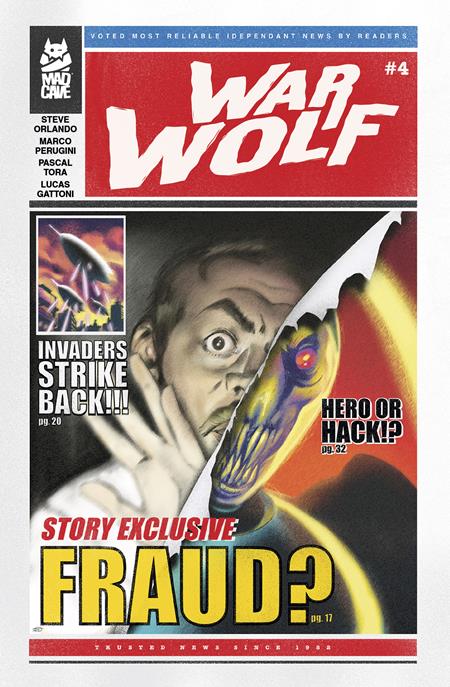 WAR WOLF #4 (OF 8) (MR) Mad Cave Studios Steve Orlando Marco Perugini David Talaski PREORDER