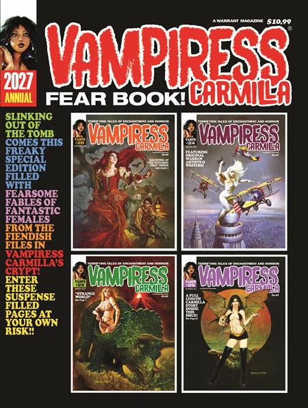 VAMPIRESS CARMILLA ANNUAL #5 Massive Publishing Various Various Frank Frazetta, Sanjulian PREORDER