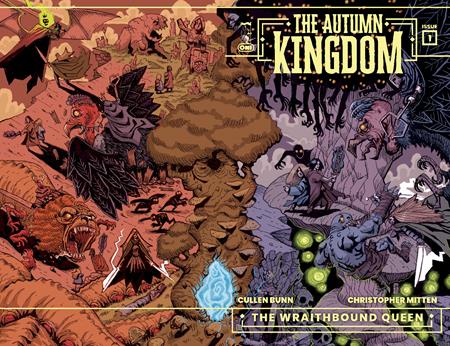 AUTUMN KINGDOM THE WRAITHBOUND QUEEN #1 (OF 4) CVR C JUAN MOORE WRAPAROUND VAR Oni Press Cullen Bunn Christopher Mitten Juan Moore PREORDER