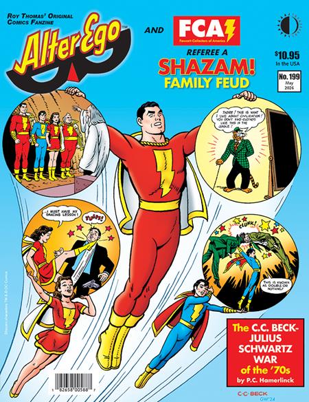 ALTER EGO #199 TwoMorrows Publishing Roy Thomas C.C. Beck C.C. Beck PREORDER