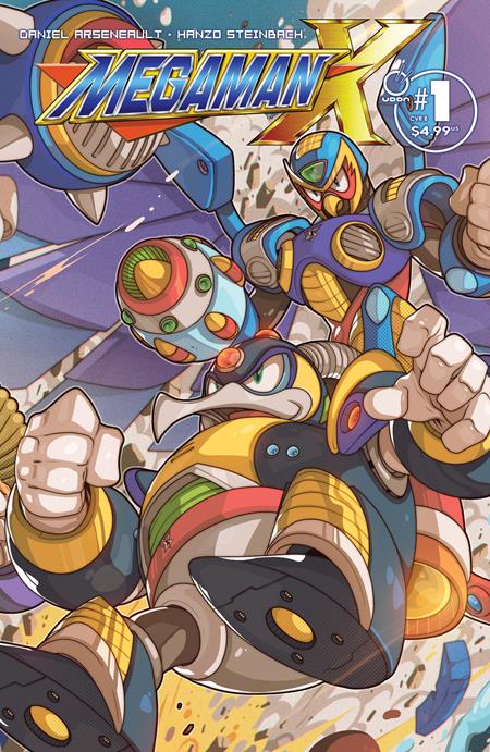 MEGA MAN X #1 (OF 5) CVR B EDWIN HUANG VAR UDON Entertainment Daniel Arseneault Hanzo Steinbach Edwin Huang PREORDER