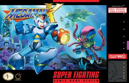 MEGA MAN X #1 (OF 5) CVR E INC 1:5 JEFFREY CRUZ VAR UDON Entertainment Daniel Arseneault Hanzo Steinbach Jeffrey Cruz PREORDER