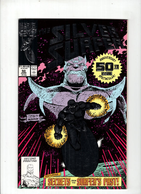 Silver Surfer, Vol. 3 #50 (1991) 2nd Printing   2nd Printing  Buy & Sell Comics Online Comic Shop Toronto Canada