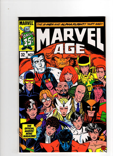 Marvel Age #32 (1985)      Buy & Sell Comics Online Comic Shop Toronto Canada